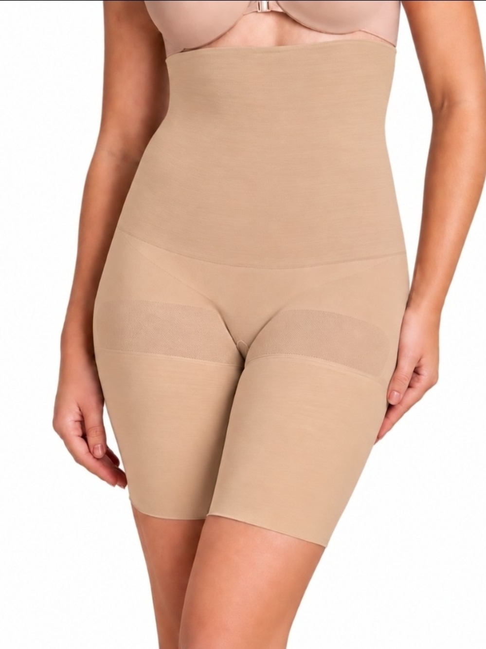 Assets Red Hot Label by Spanx | High-Waist Thigh-Smoothing Shapewear Shorts | 1X
